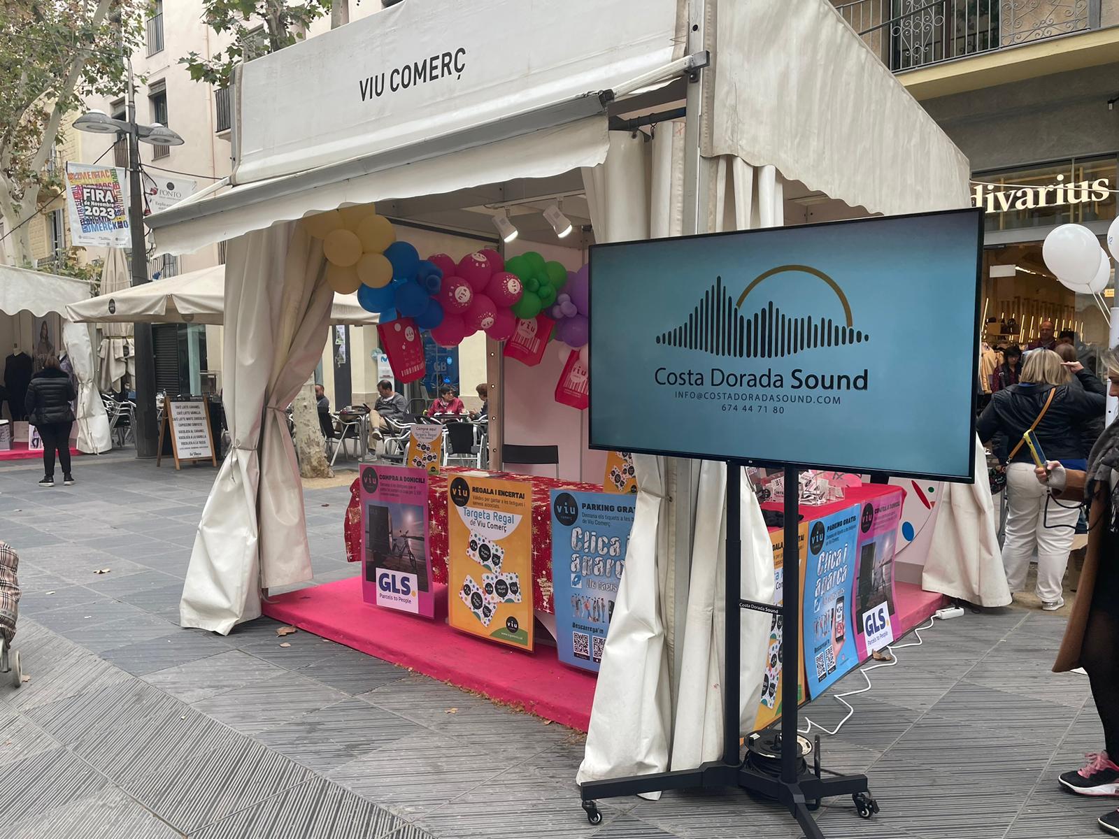 Sonido para carrozas y comparsas en Sitges