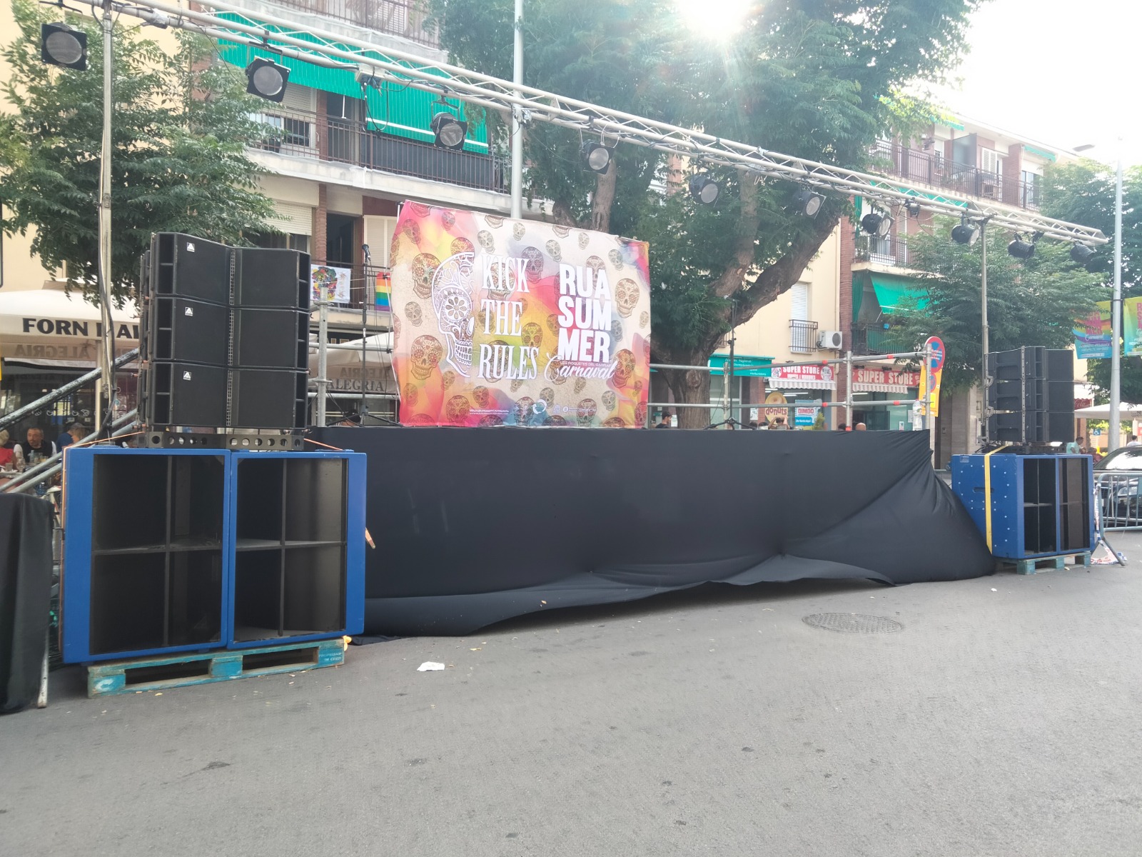 Alquiler de sonido para eventos en Sitges, Vilanova i la Geltru y alrededores